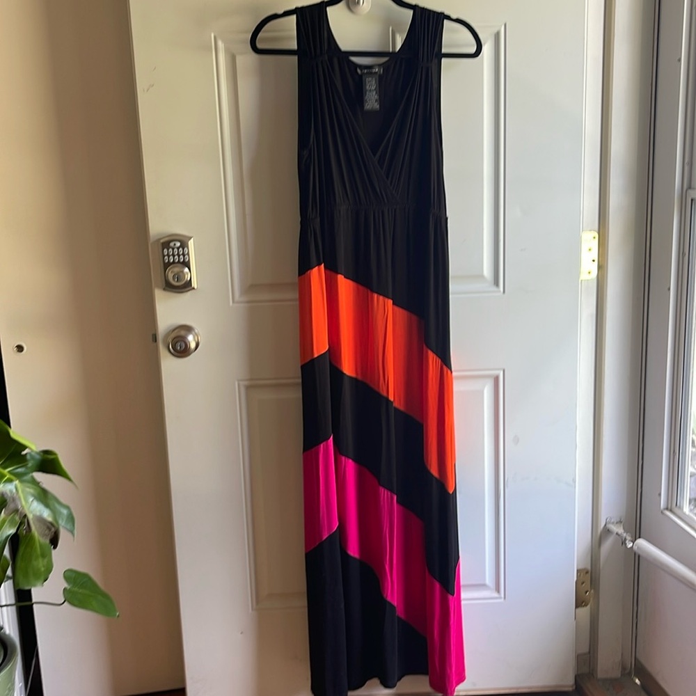 Spence maxi dress, size large.